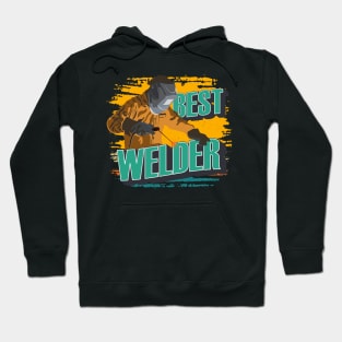 Best welder  vintage design Hoodie